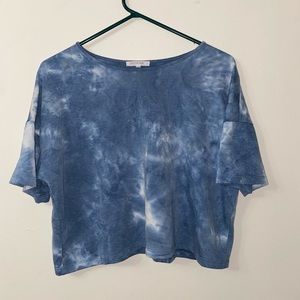ANTISTAR, tie-dye crop top